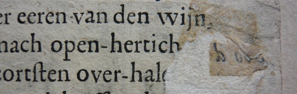 old paper debris conservation treatment